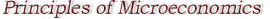 Principles of Microeconomics CLEP
