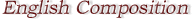 English Composition CLEP