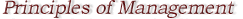 Principles of Management CLEP